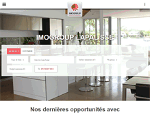 Tablet Screenshot of imogroup-lapalisse.com